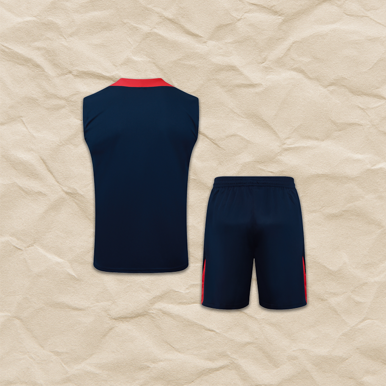 Paris Saint-Germain Blue Vest Set 2025/26!