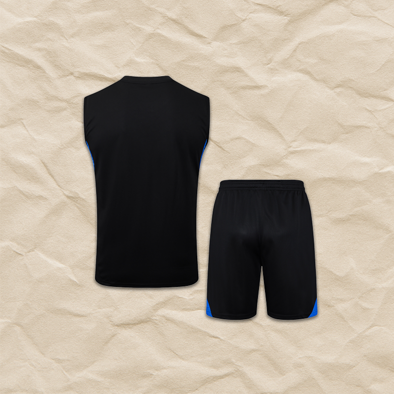 Manchester United Black Vest Set 2025/26!