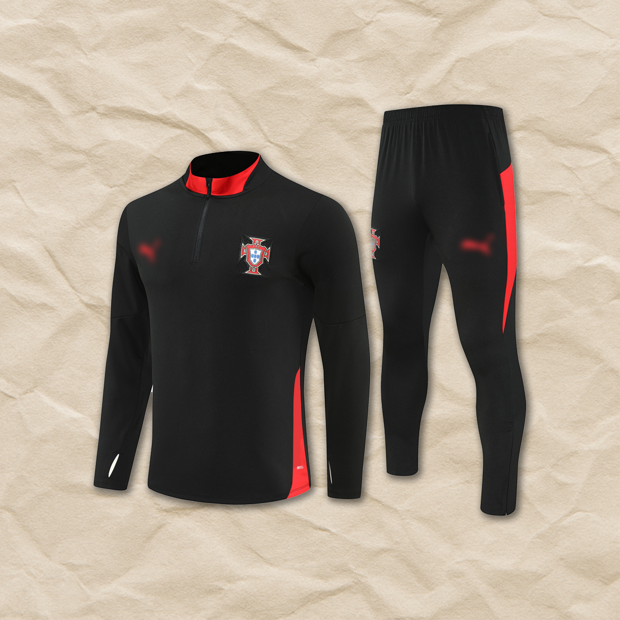 Portugal Black Tracksuit 2025/26!