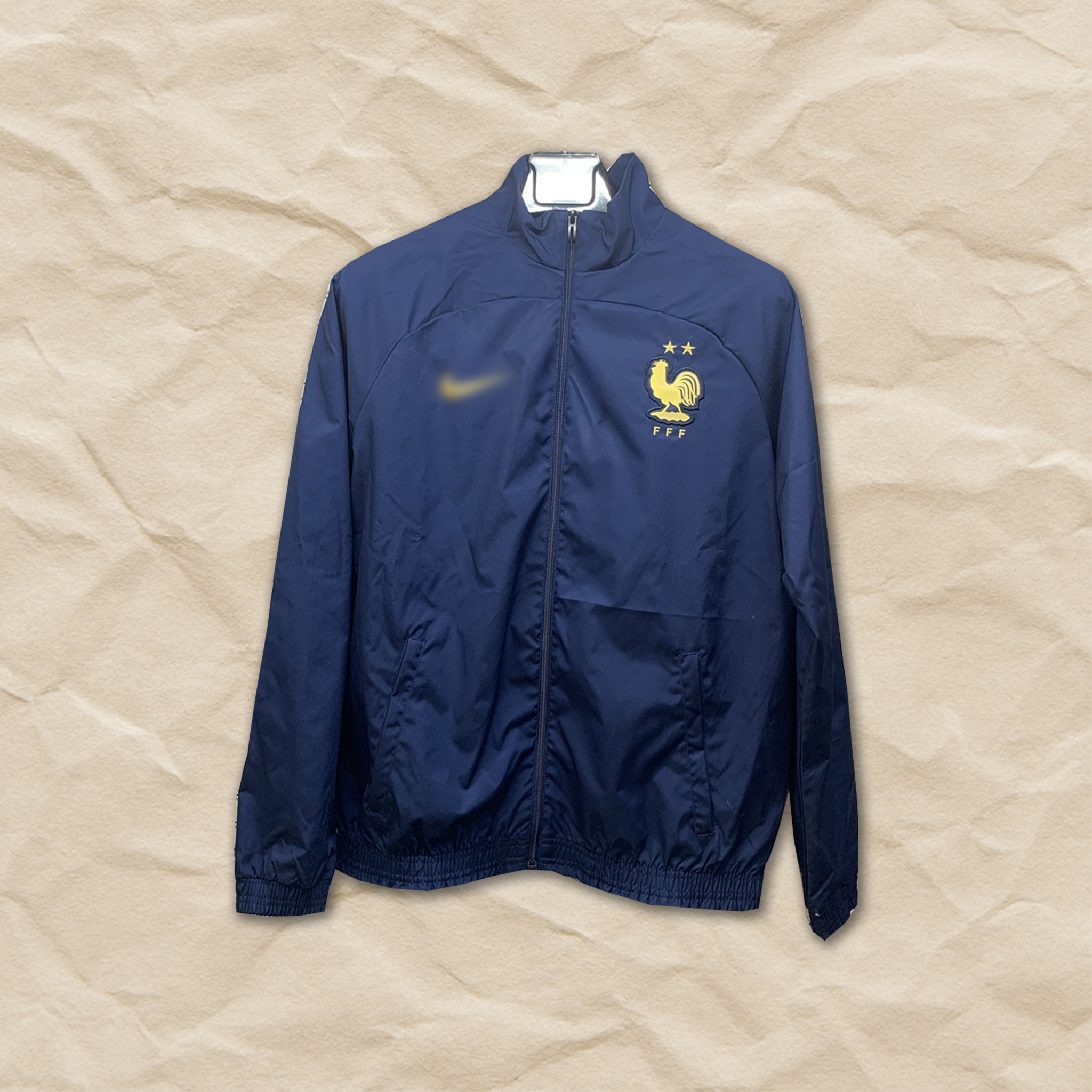 France Blue Windbreaker Jacket!