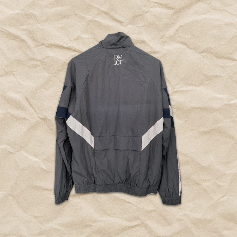 Real Madrid Grey Windbreaker Jacket!