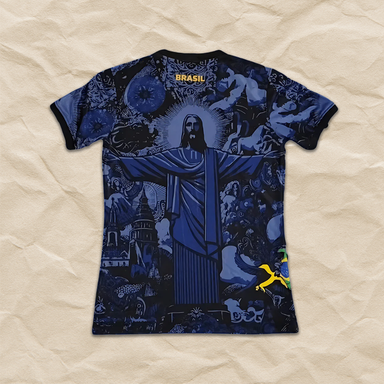 Brazil "Christ the Redeemer" Blue Special Shirt 2024/25!