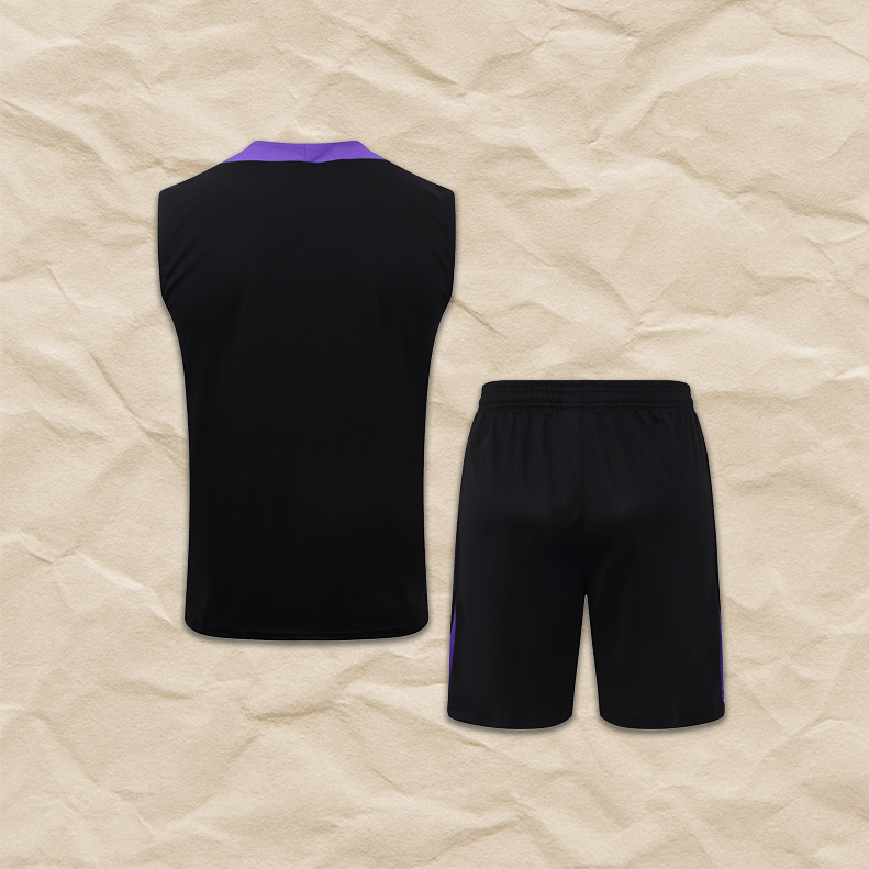 Barcelona Black/Purple Vest Set 2025/26!