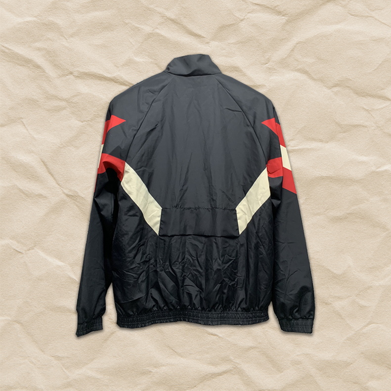 Manchester United Black Windbreaker Jacket!