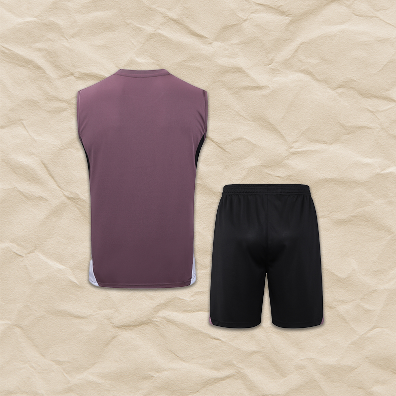 Manchester United Burgundy Vest Set 2025/26!