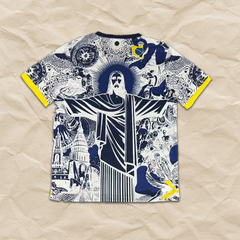 Brazil "Christ the Redeemer" Blue Special Shirt 2025/26!