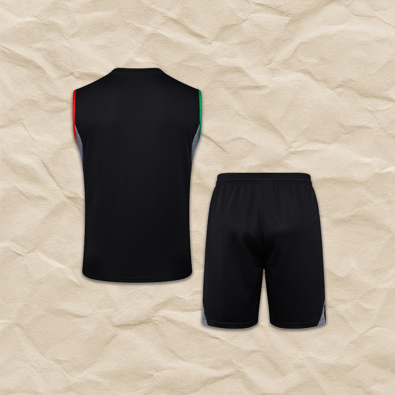 Arsenal Black Vest Set 2025/26!