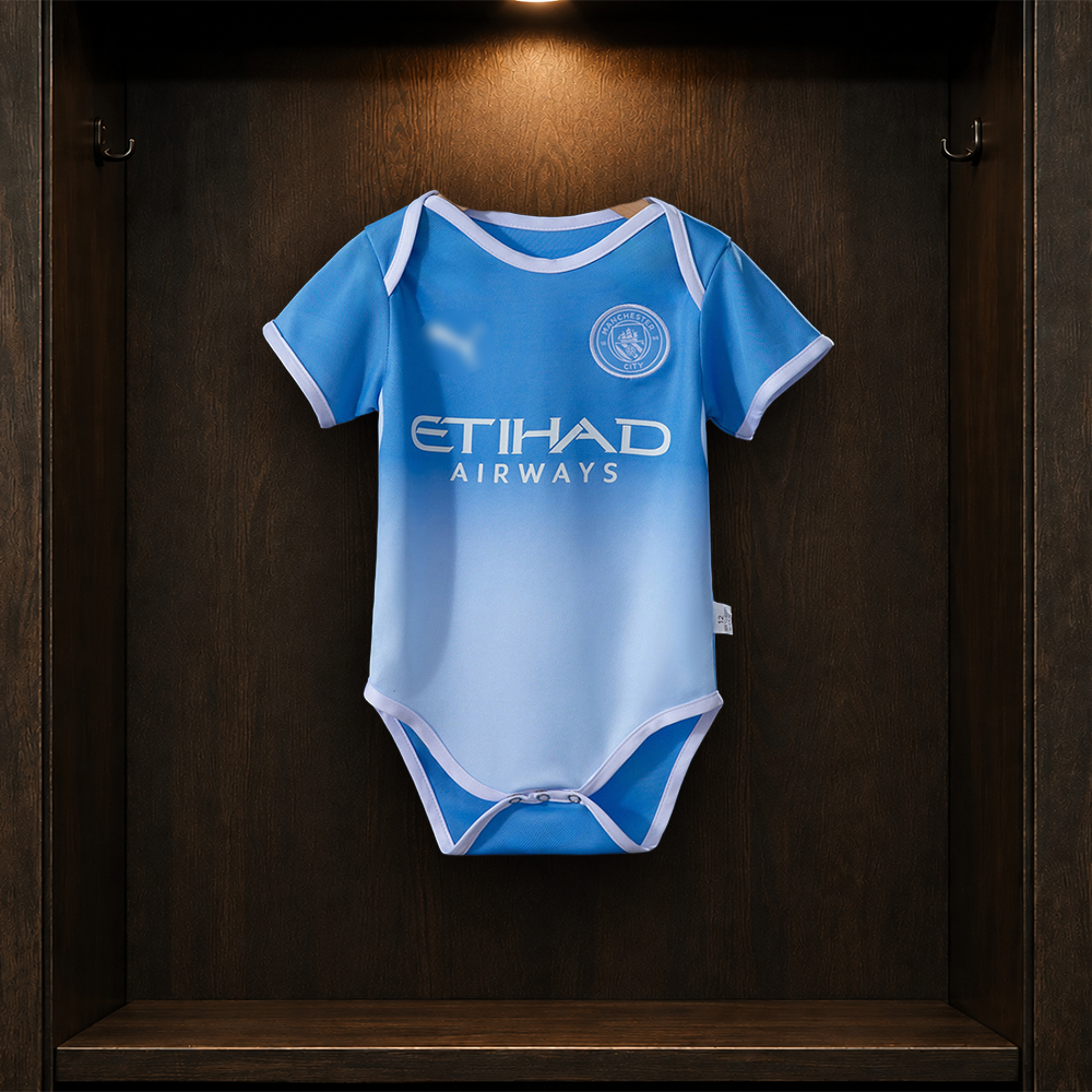 MANCHESTER CITY HOME BABYGROW 2026/27!