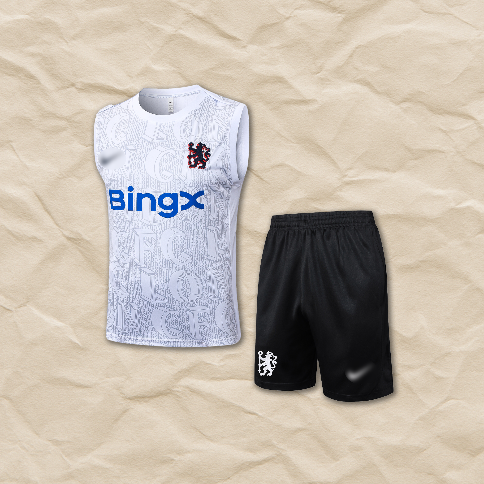 Chelsea White Vest Set 2025/26!