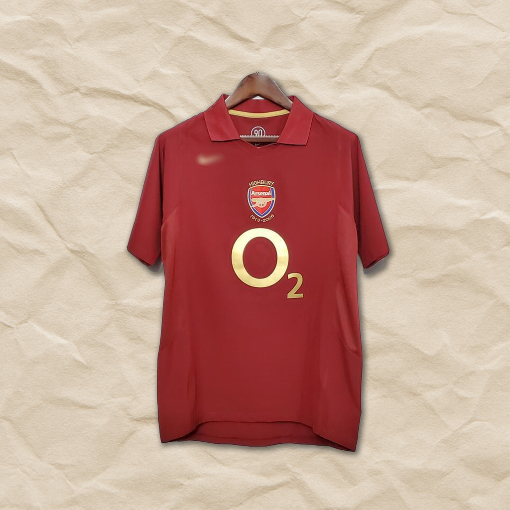 Arsenal Retro Home Shirt 2005/06!