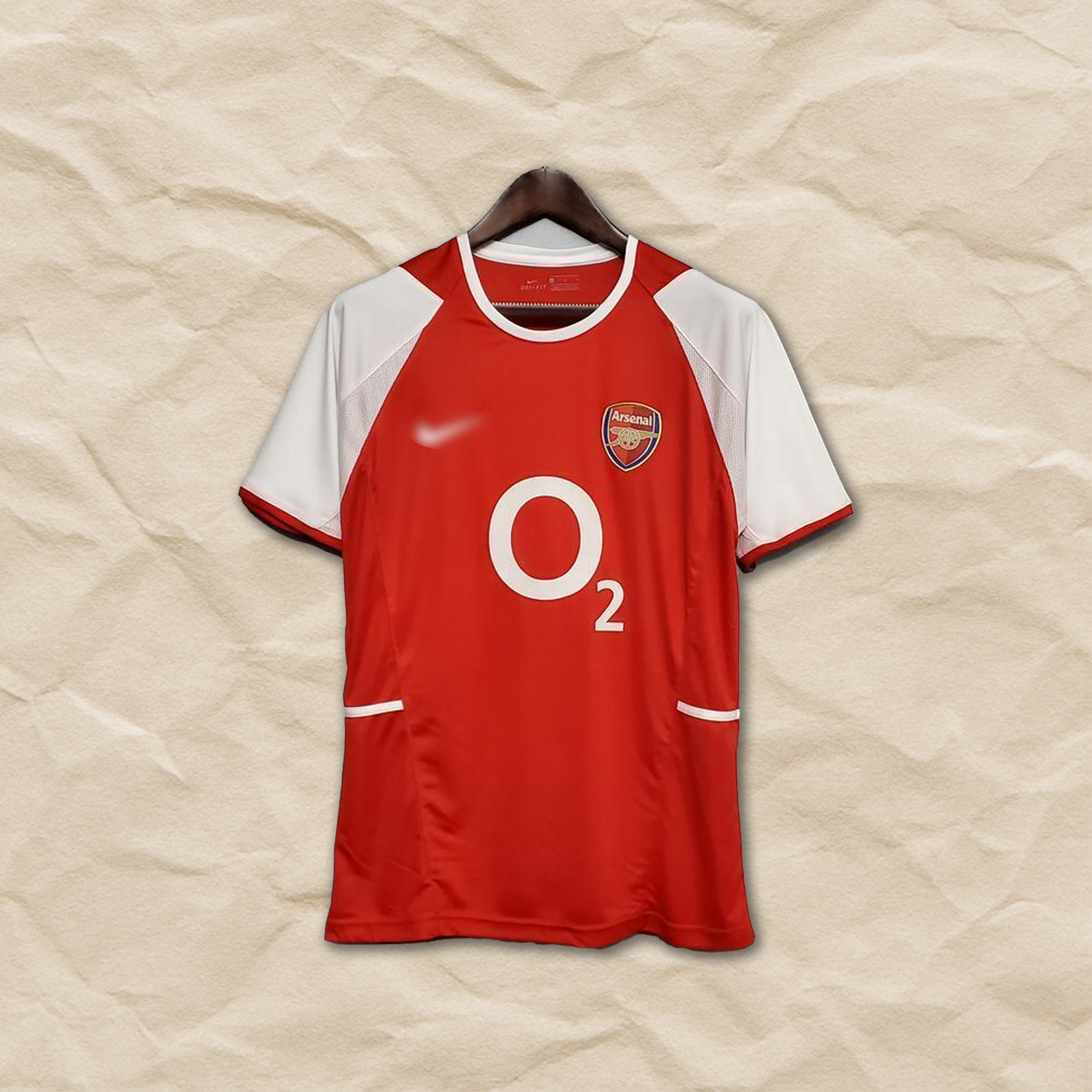 Arsenal Retro Home Shirt 2002/04!