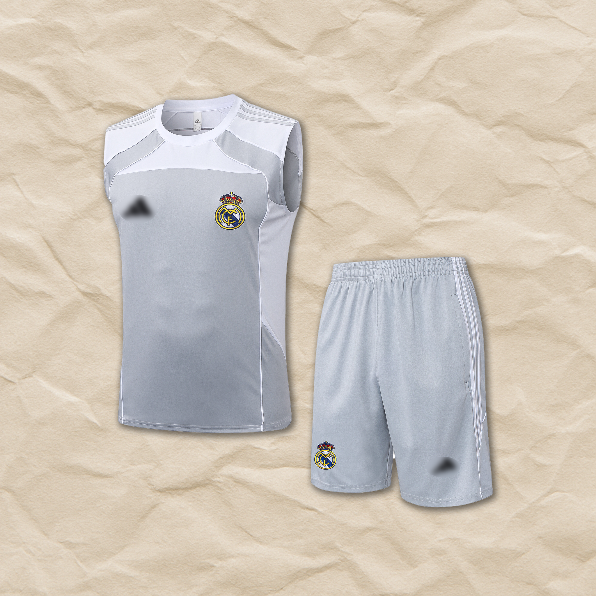 Real Madrid White Vest Set 2025/26!