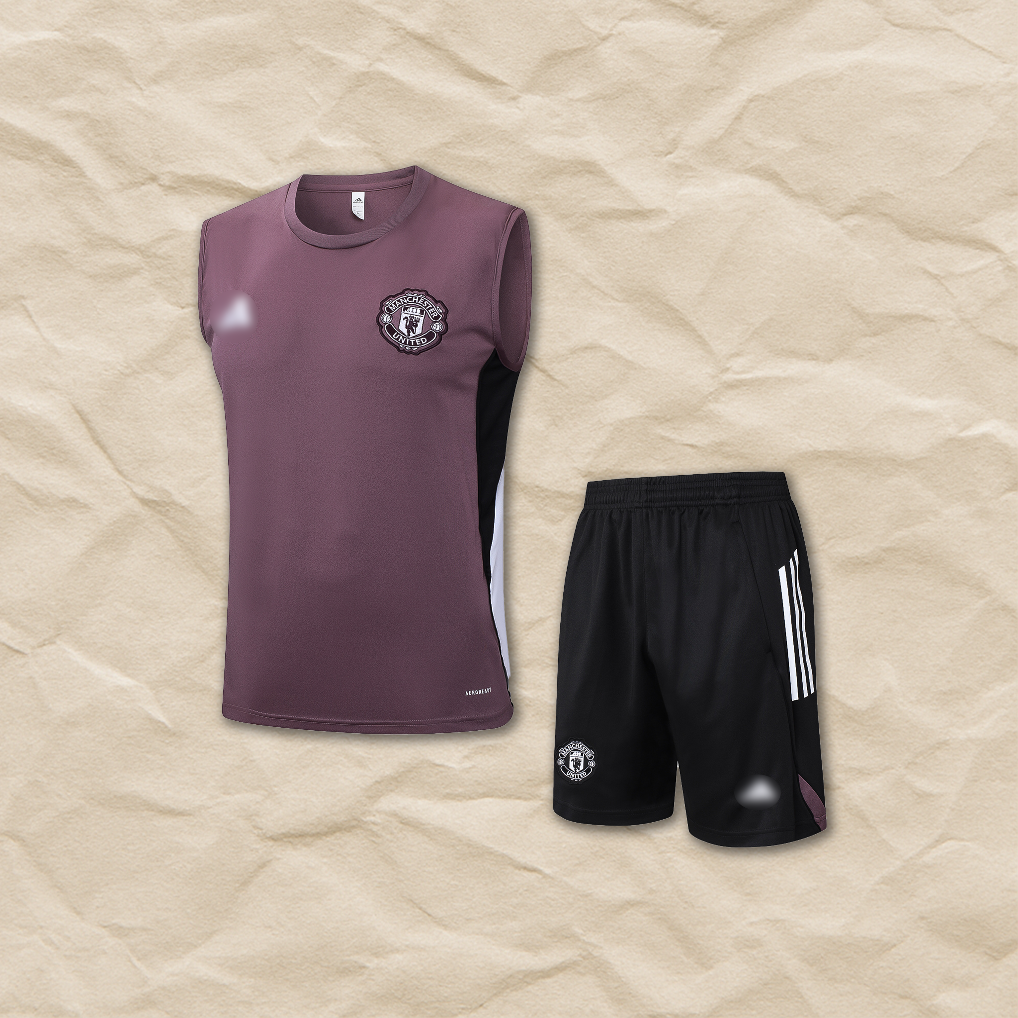 Manchester United Burgundy Vest Set 2025/26!