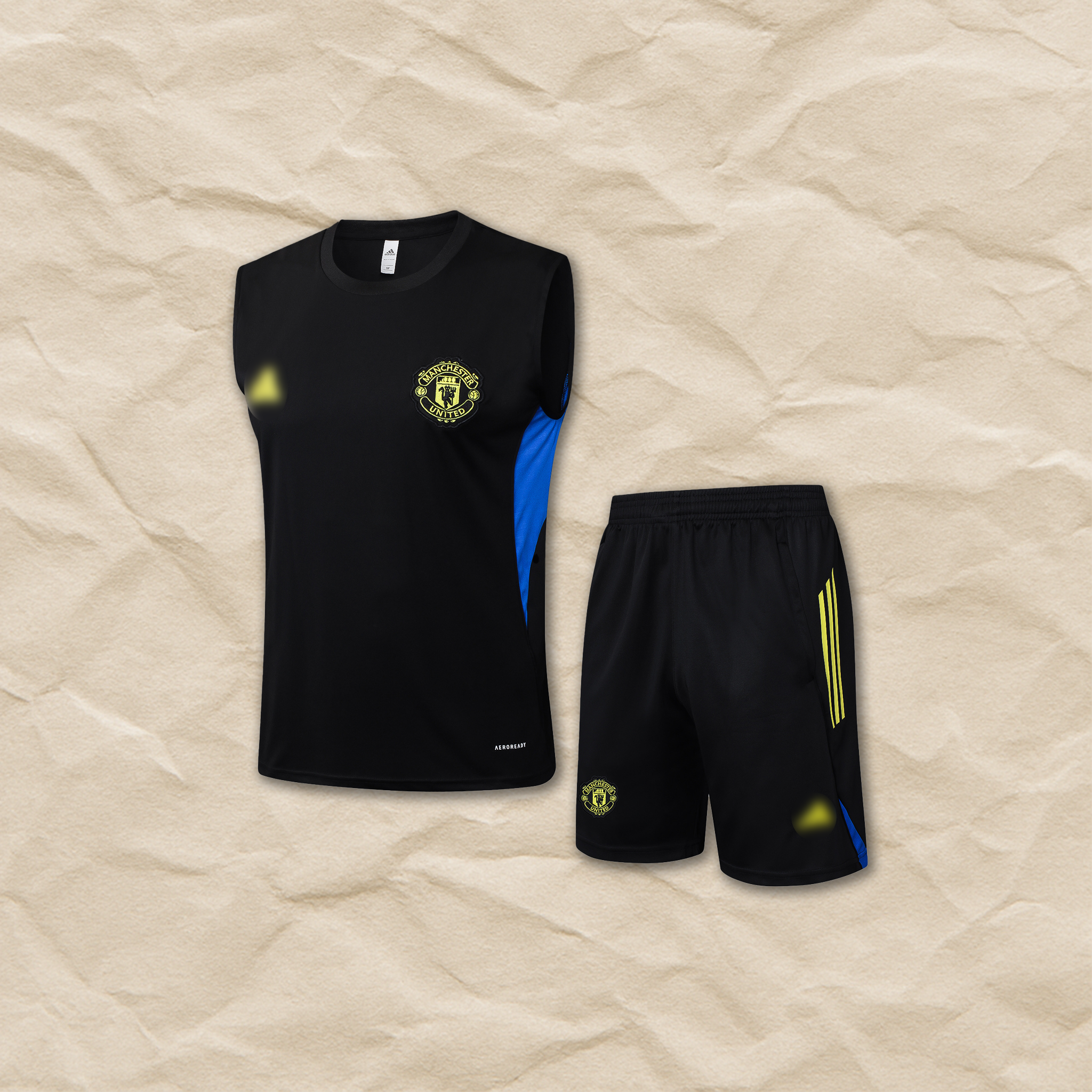 Manchester United Black Vest Set 2025/26!