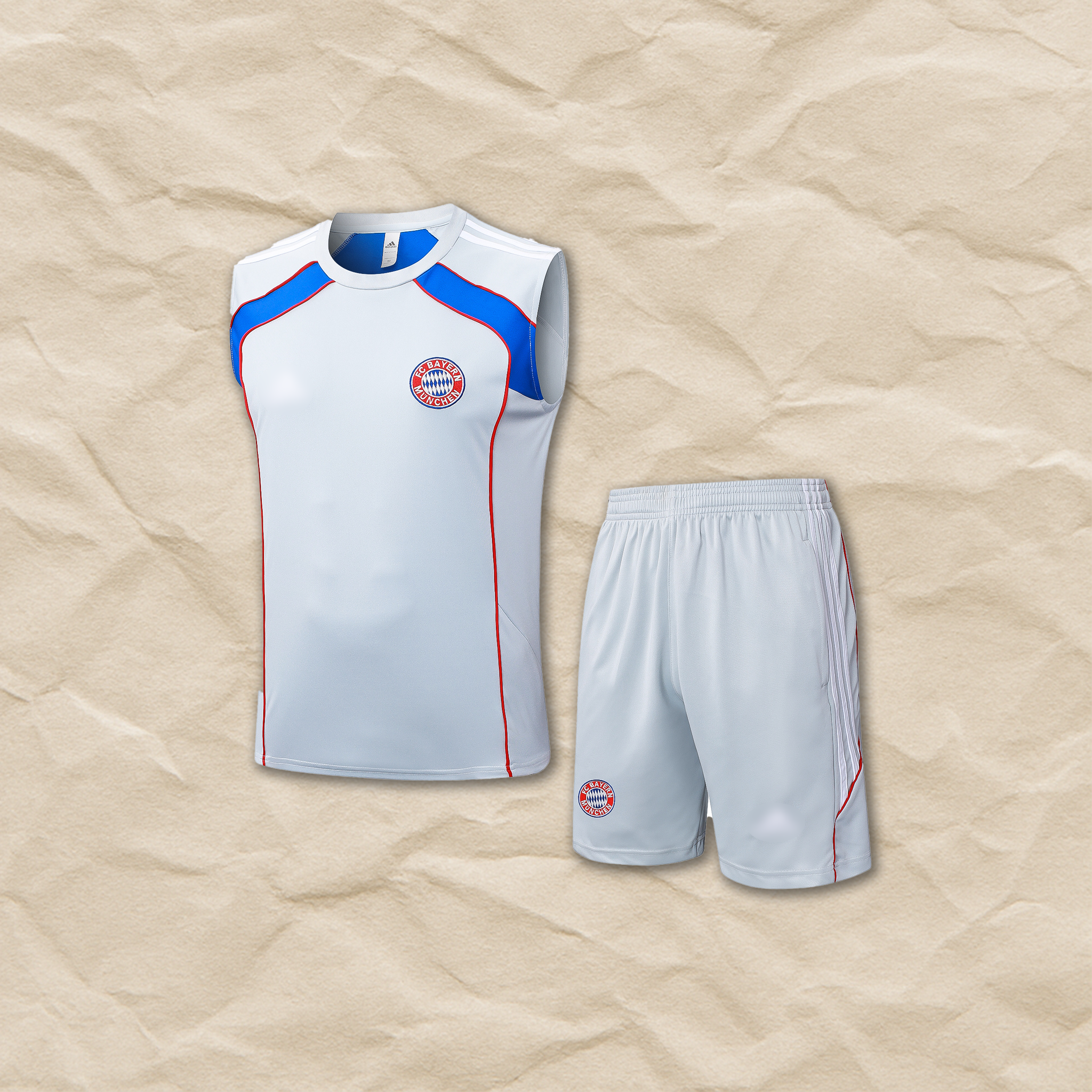 Bayern Munich White Vest Set 2025/26!