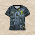 Brazil "Christ the Redeemer" Black Special Shirt 2024/25!