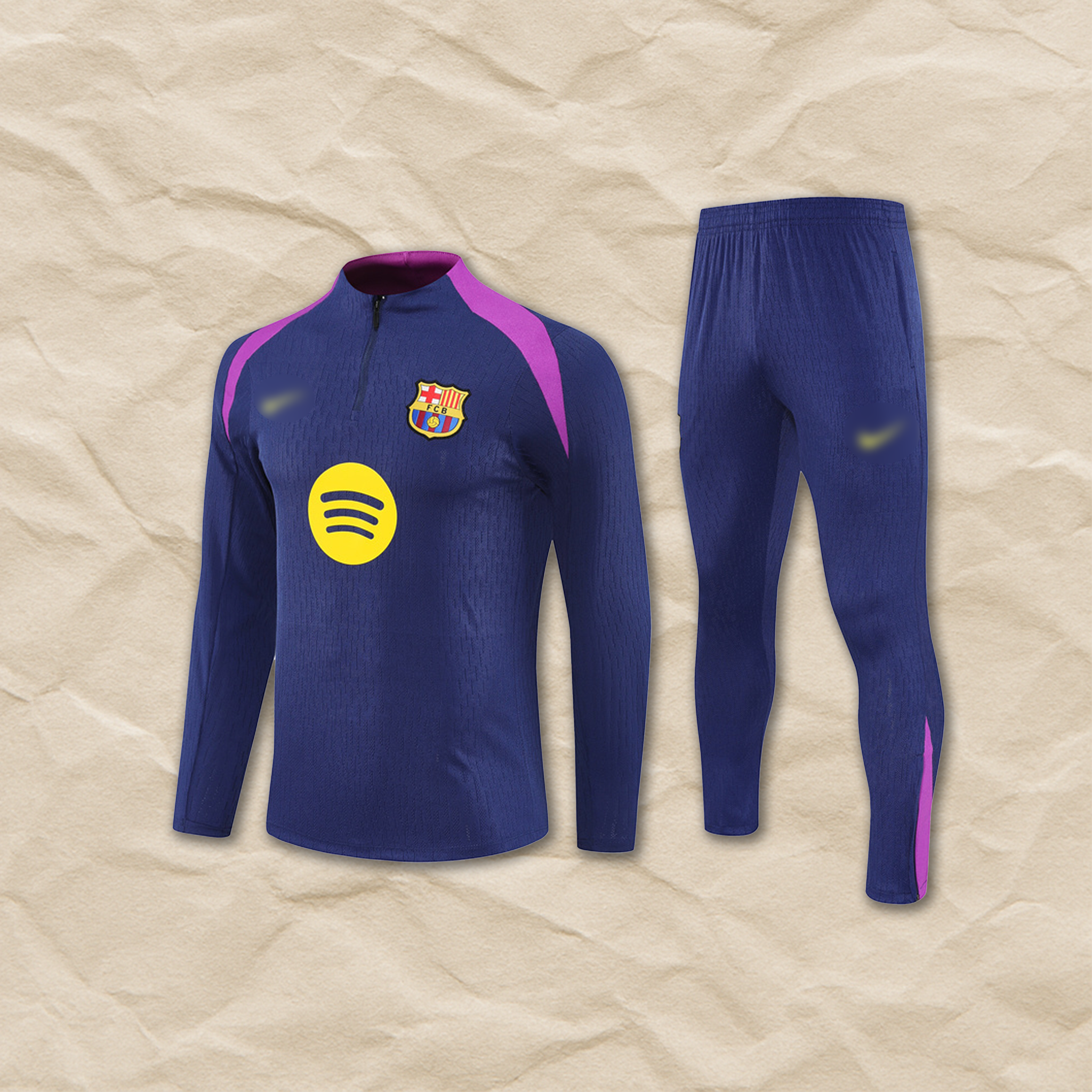 Barcelona Purple Tracksuit 2025/26!