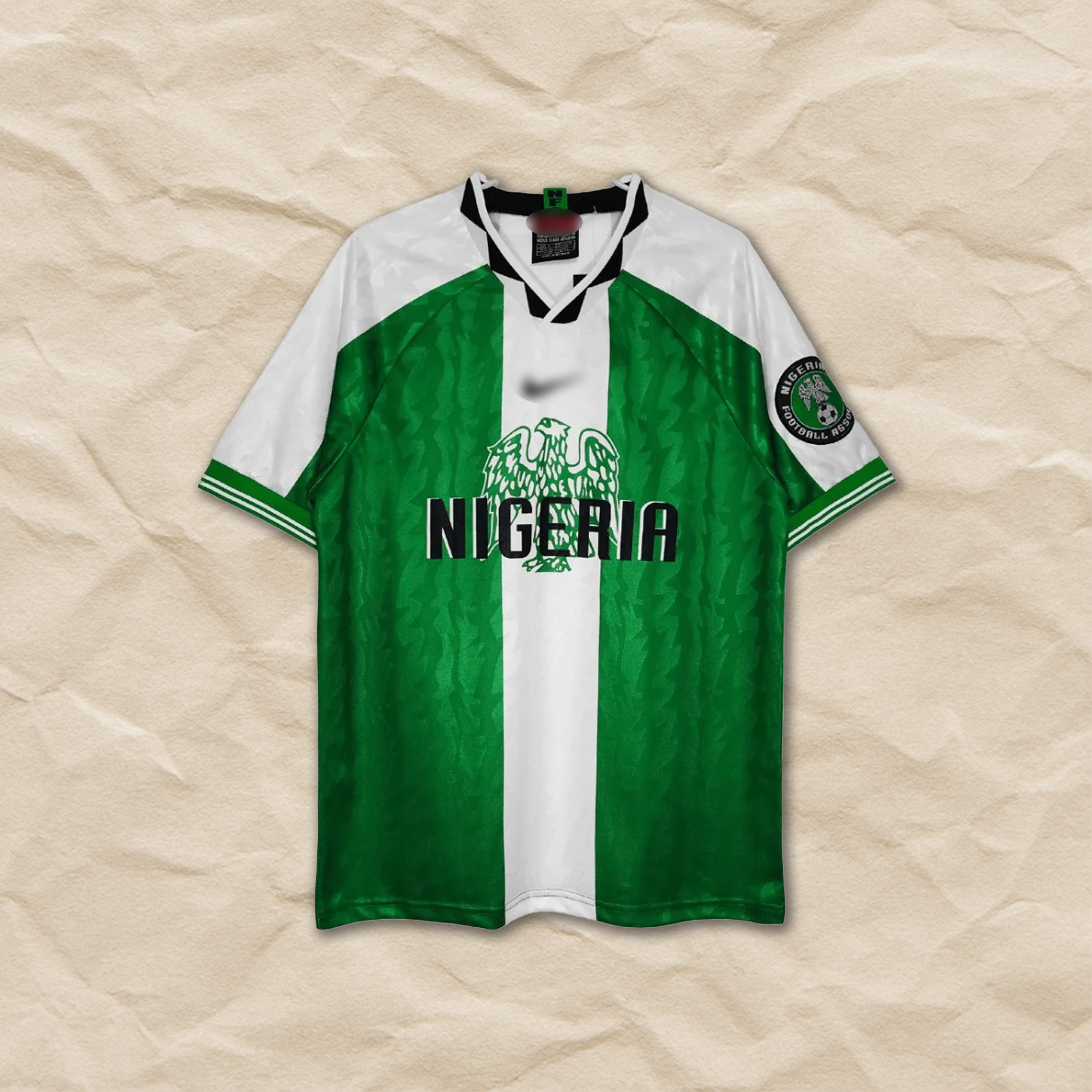 Nigeria Retro Home Shirt 1996!