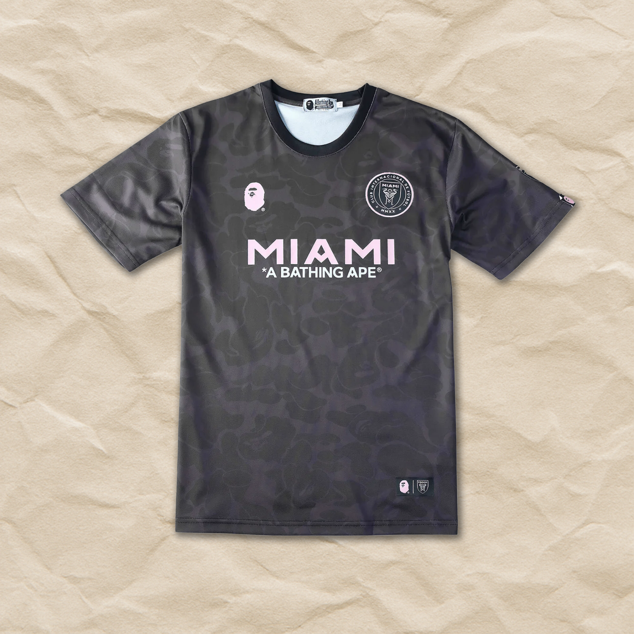 Inter Miami "BAPE" Black Special Shirt 2023/24!