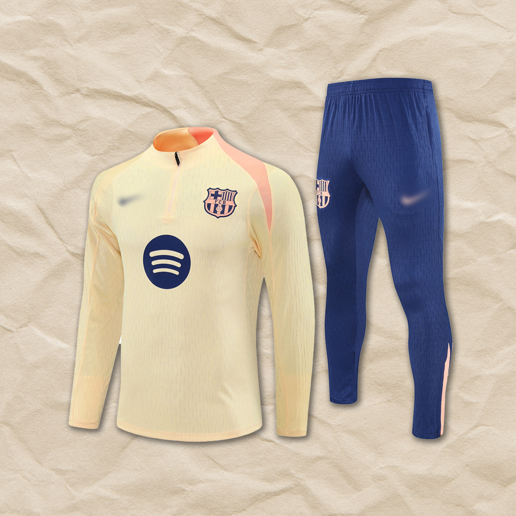 Barcelona Yellow & Blue Tracksuit 2025/26!