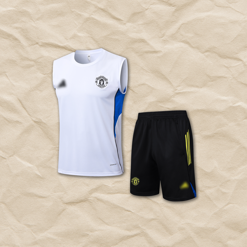Manchester United White Vest Set 2025/26!