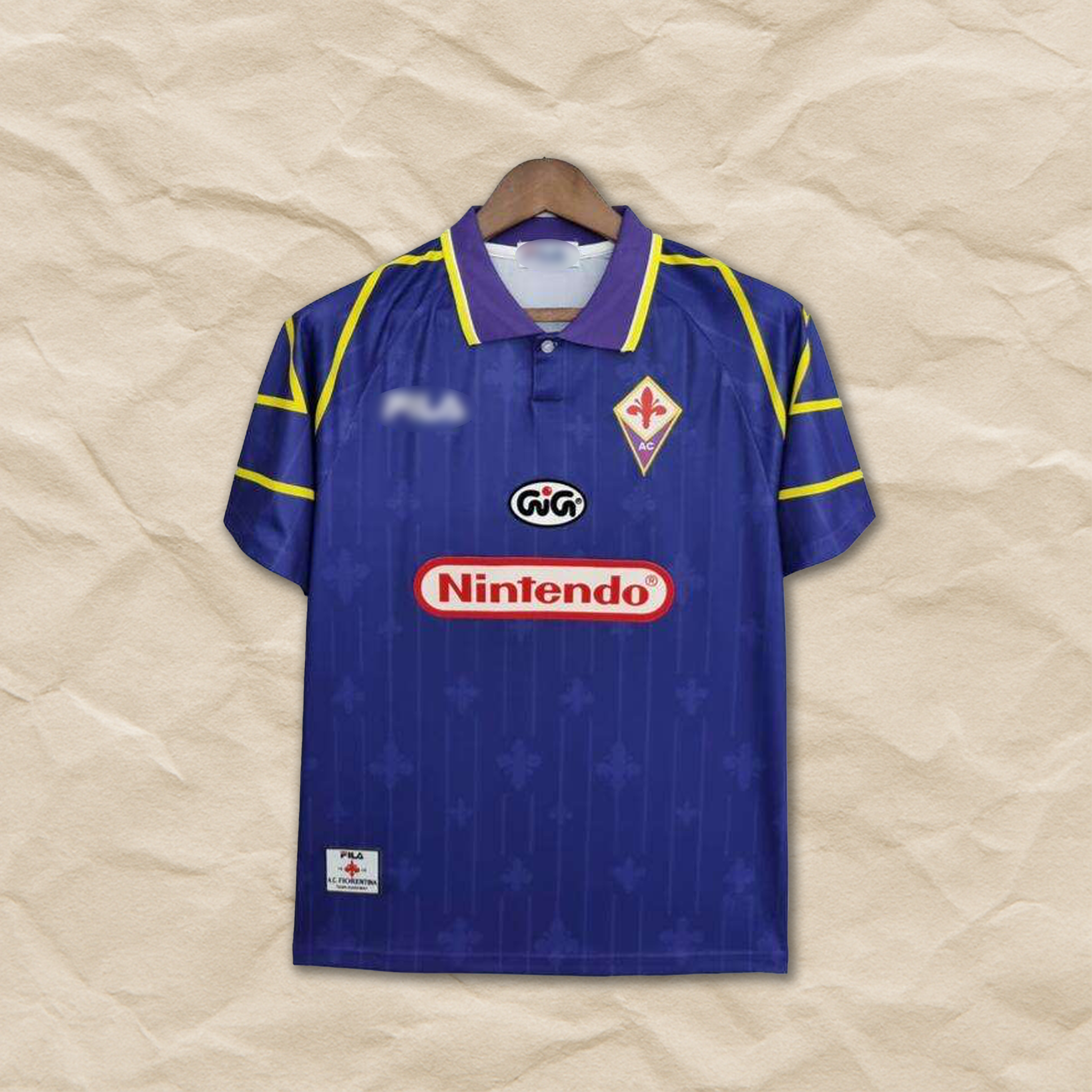 Fiorentina Retro Home Shirt 1997/98!