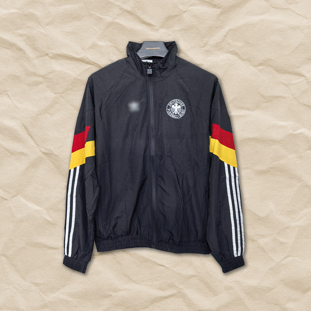 Germany Black Windbreaker Jacket!