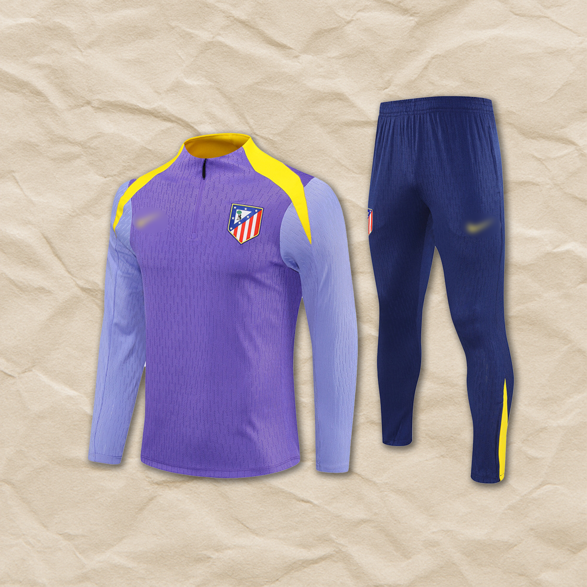 Atletico Madrid Purple & Blue Tracksuit 2025/26!
