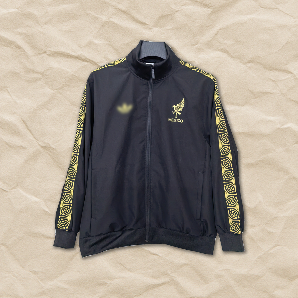 Mexico Black Windbreaker Jacket!