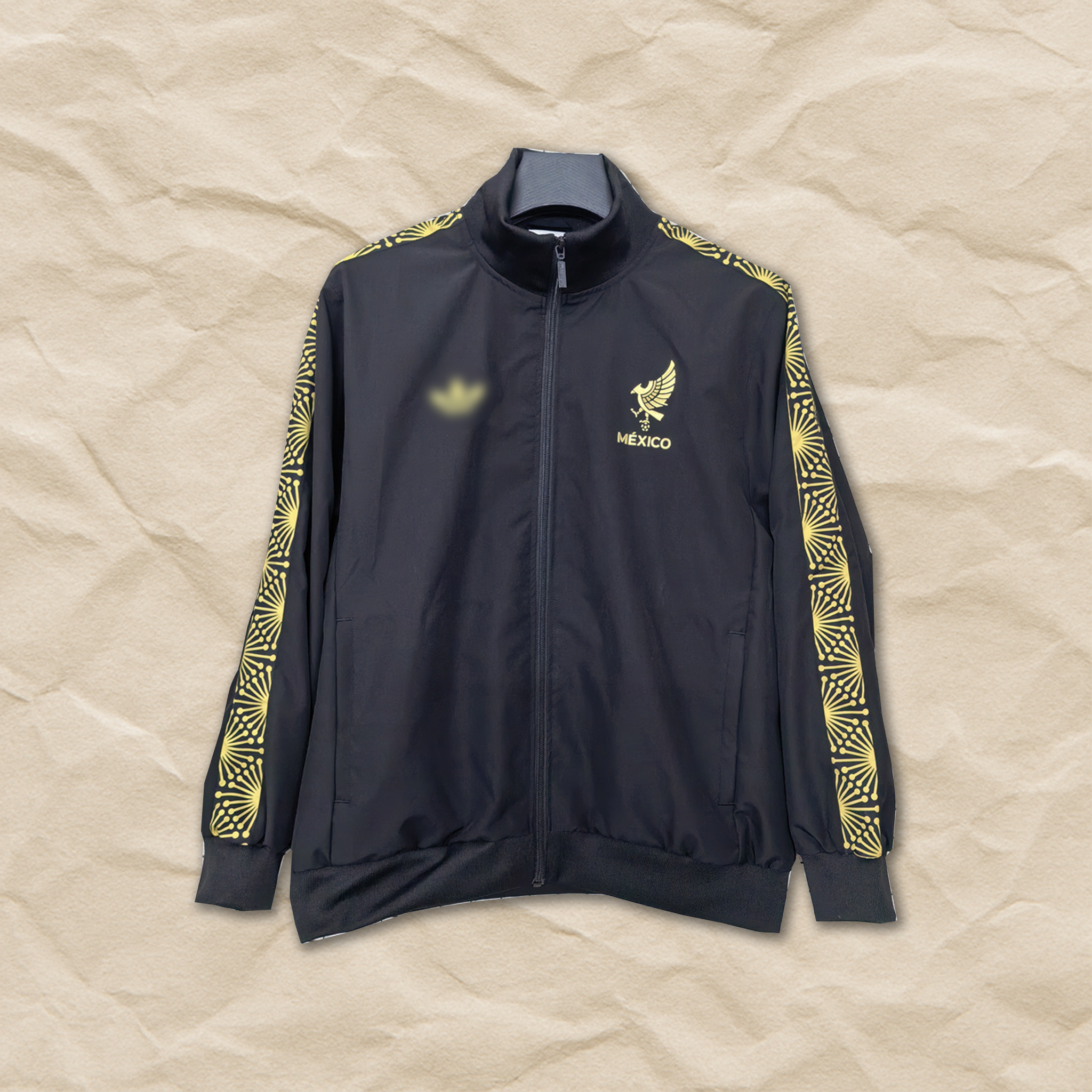 Mexico Black Windbreaker Jacket!