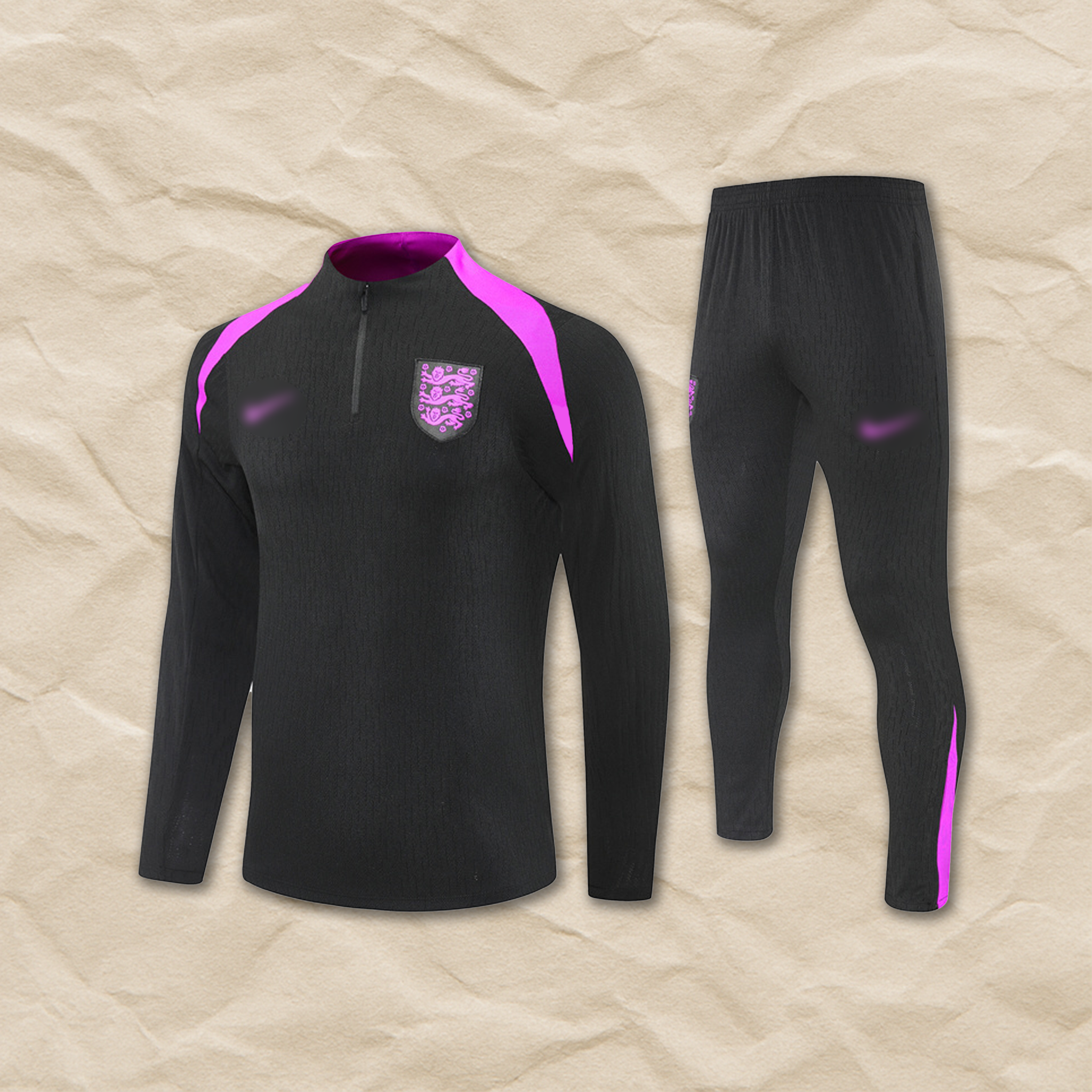 England Black & Purple Tracksuit 2025/26!