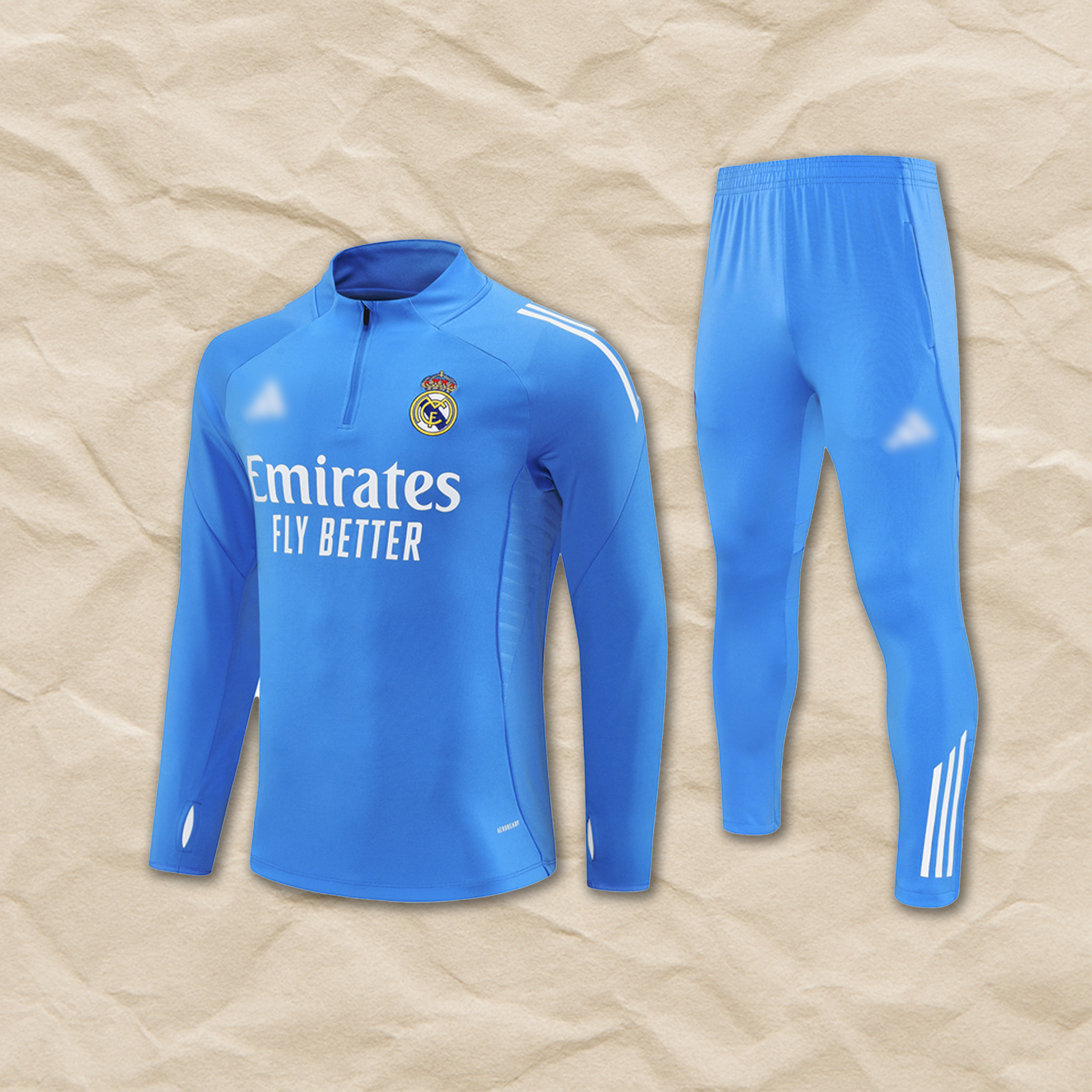 Real Madrid Blue Tracksuit 2025/26!