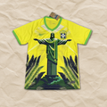 Brazil "Christ the Redeemer" Yellow Special Shirt 2025!