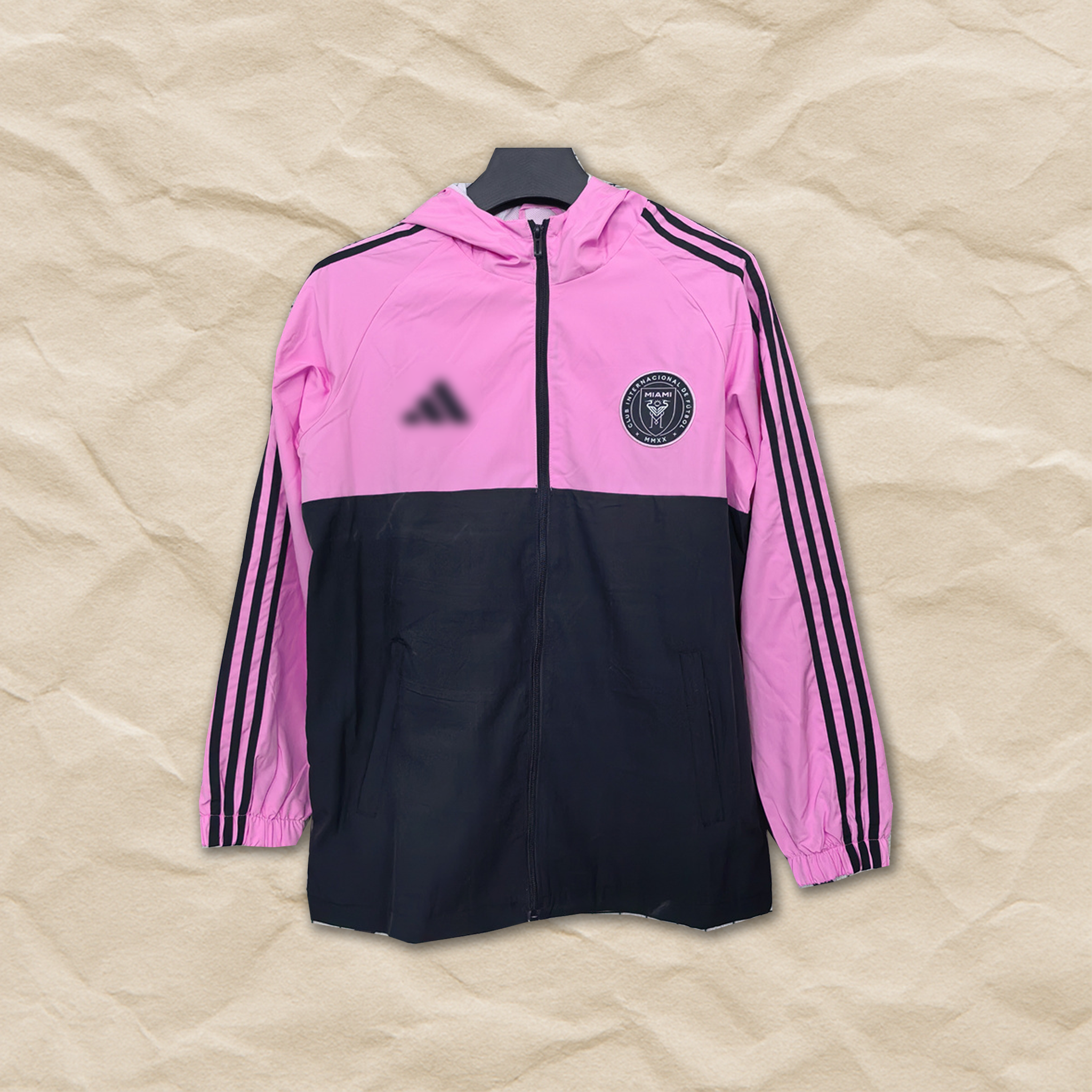 Inter Miami Pink & Black Windbreaker Jacket!