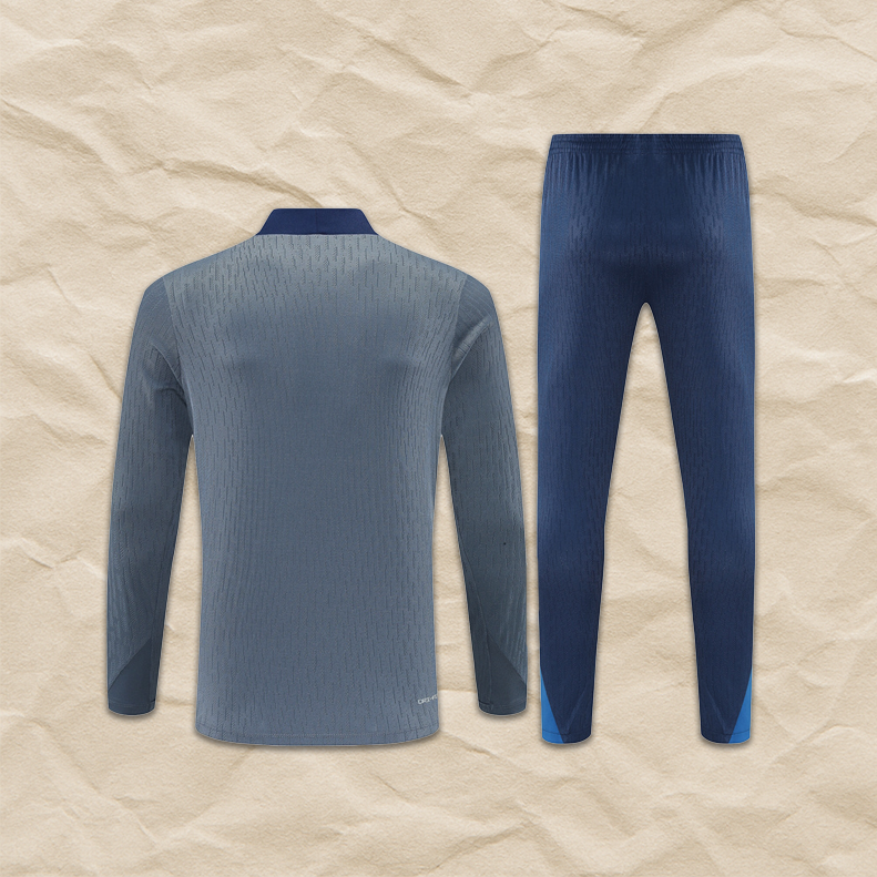 Paris Saint-Germain Grey & Blue Tracksuit 2025/26!